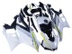 Carenados Moto Yamaha YZF R3/R25 2022-2024 - Blanco Amarillo Negro Fábrica