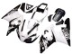 Carenados Moto Yamaha YZF 1000 R1 1998-1999 - Blanco Negro Brillante Fábrica