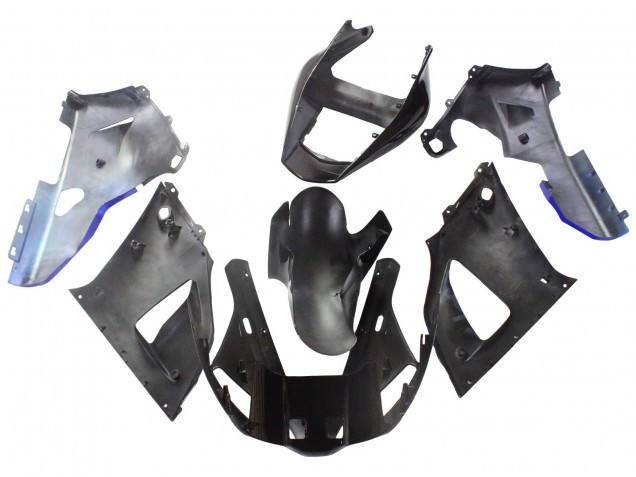 Carenados Moto Yamaha YZF 1000 R1 2000-2001 - Azul Negro Verde Monstruo Yamalube ENEOS 46 Fábrica