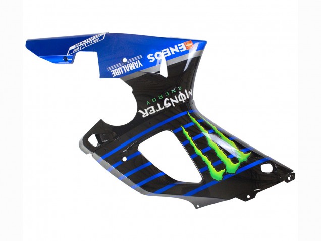 Carenados Moto Yamaha YZF 1000 R1 2000-2001 - Azul Negro Verde Monstruo Yamalube ENEOS 46 Fábrica