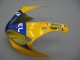 Carenados Moto Yamaha YZF 1000 R1 2000-2001 - Blanco Amarillo Azul Motul Camello Fábrica