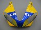 Carenados Moto Yamaha YZF 1000 R1 2000-2001 - Blanco Amarillo Azul Motul Camello Fábrica