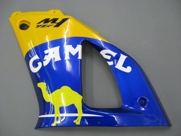 Carenados Moto Yamaha YZF 1000 R1 2000-2001 - Blanco Amarillo Azul Motul Camello Fábrica