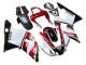 Carenado Moto Yamaha YZF 1000 R1 2000-2001 - Rojo Blanco Negro Brillante Fábrica