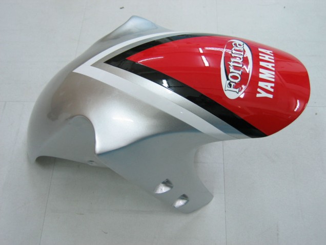 Carenados Moto Yamaha YZF 1000 R1 2000-2001 - Plata Rojo Fortuna Motul Fábrica