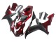 Kits Carenado Moto Yamaha YZF 1000 R1 2002-2003 - Rojo Negro Mate Fábrica
