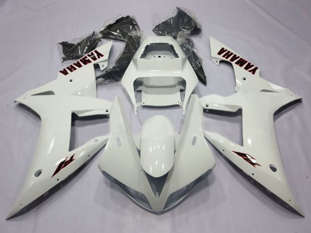 Carenados Moto Yamaha YZF 1000 R1 2002-2003 - Blanco Perla Negro Fábrica