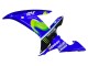 Carenados Moto Yamaha YZF 1000 R1 2002-2003 - Azul Negro Verde MoviStar ENEOS Monstruo Fábrica