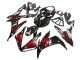 Carenados Moto Yamaha YZF 1000 R1 2004-2006 - Negro Brillante Rojo Llama Fábrica