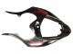 Carenados Moto Yamaha YZF 1000 R1 2004-2006 - Negro Brillante Rojo Llama Fábrica