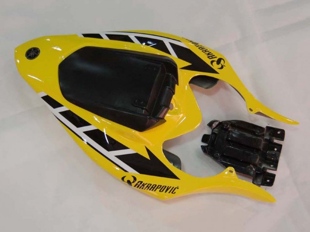 Carenados Moto Yamaha YZF 1000 R1 2004-2006 - Amarillo Blanco Negro Brillante Fábrica
