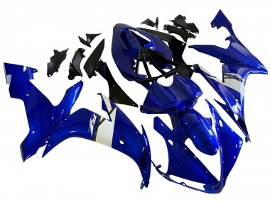 Carenados Moto Yamaha YZF 1000 R1 2004-2006 - Azul Blanco Fábrica