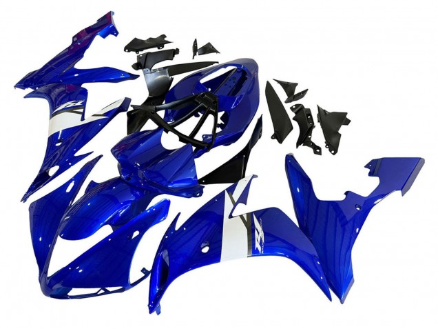 Carenados Moto Yamaha YZF 1000 R1 2004-2006 - Azul Blanco Fábrica