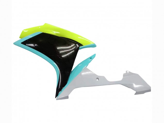 Carenados Moto Yamaha YZF 1000 R1 2007-2008 - Azul Claro Verde Lima Negro Fábrica