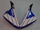 Carenados Moto Yamaha YZF 1000 R1 2009-2011 - Blanco Azul Negro M1 Fábrica