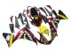 Carenados Moto Yamaha YZF 1000 R1 2009-2011 - Rojo Amarillo Negro Tiburón 46 Fábrica