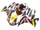 Carenados Moto Yamaha YZF 1000 R1 2009-2011 - Rojo Amarillo Negro Tiburón 46 Fábrica