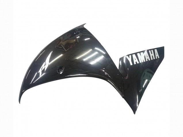 Carenados Moto Yamaha YZF 1000 R1 2009-2011 - Negro Brillante Blanco Calcomanía Fábrica