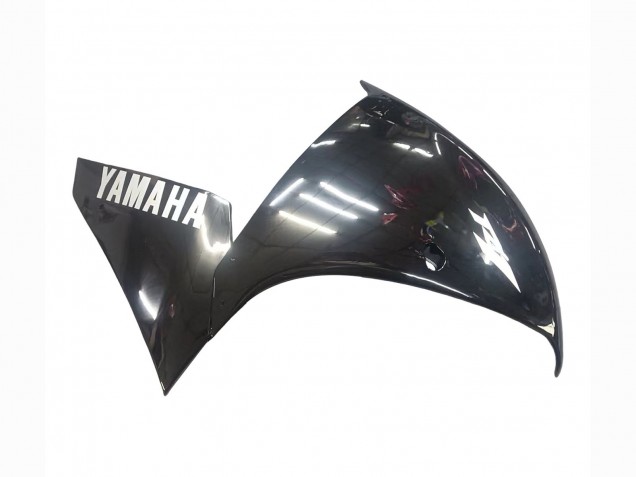 Carenados Moto Yamaha YZF 1000 R1 2009-2011 - Negro Brillante Blanco Calcomanía Fábrica
