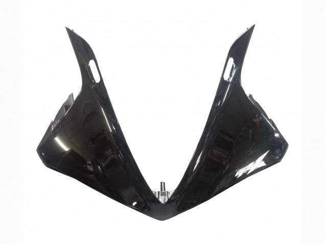 Carenados Moto Yamaha YZF 1000 R1 2009-2011 - Negro Brillante Blanco Calcomanía Fábrica