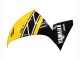 Kits Carenado Moto Yamaha YZF 1000 R1 2009-2011 - Amarillo Blanco Negro Raya Fábrica