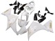 Carenados Moto Yamaha YZF 1000 R1 2012-2014 - Blanco Oro Calcomanías Fábrica