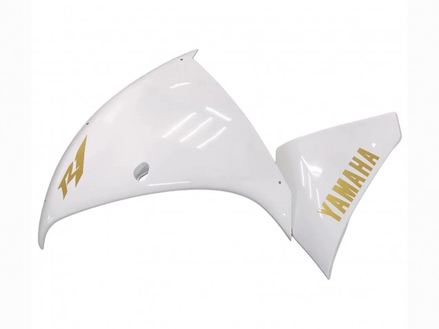 Carenados Moto Yamaha YZF 1000 R1 2012-2014 - Blanco Oro Calcomanías Fábrica