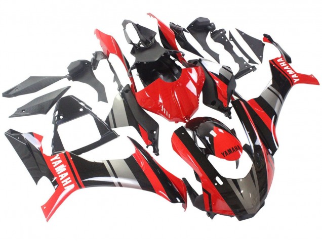 Carenados Moto Yamaha YZF 1000 R1 2015-2019 - Rojo Negro Plata Fábrica