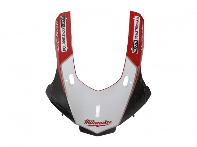 Carenado Moto Yamaha YZF 1000 R1 2015-2019 - Blanco Rojo Negro Milwaukee Fábrica