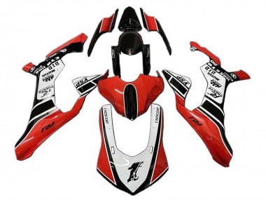 Carenado Moto Yamaha YZF 1000 R1 2020-2025 - Blanco Rojo Negro Fábrica