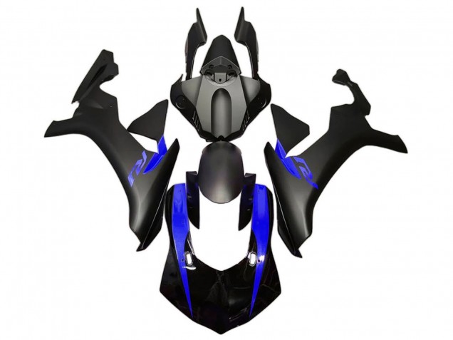 Carenado Moto Yamaha YZF 1000 R1 2020-2025 - Azul Negro Mate Fábrica
