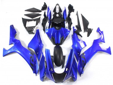 Carenados Moto Yamaha YZF 1000 R1 2020-2025 - Azul Negro Mate Fábrica