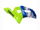 Carenados Moto Yamaha YZF 600 R6 1998-2002 - Neon Verde Azul Blanco Champions Fábrica