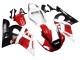 Carenados Moto Yamaha YZF 600 R6 1998-2002 - Blanco Rojo Negro Brillante Fábrica
