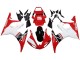 Carenado Moto Yamaha YZF R6 2003-2004 - Blanco Rojo Negro Brillante Fábrica
