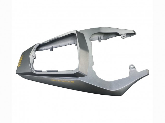 Carenados Moto Yamaha YZF R6 2003-2004 - Gris Mate Negro Mate Oro Calcomanías Fábrica
