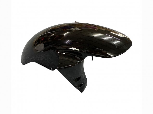 Carenados Moto Yamaha YZF R6 2003-2004 - Negro Brillante Negro Mate Oro Calcomanías Fábrica