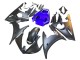 Carenados Moto Yamaha YZF R6 2003-2004 - Azul Negro Mate Fábrica