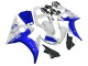 Carenados Moto Yamaha YZF R6 2003-2004 - Blanco Azul GYTR Fábrica