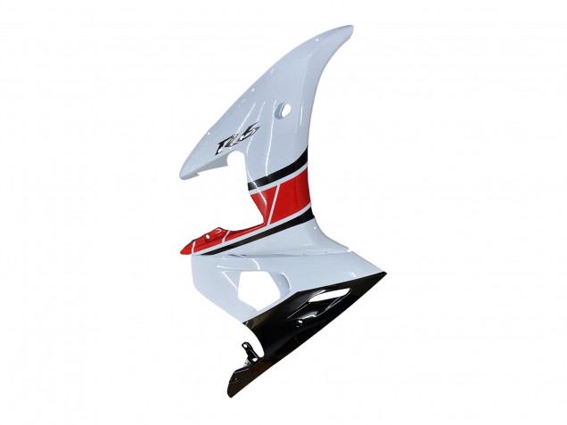 Carenados Moto Yamaha YZF R6 2003-2004 - Blanco Rojo Negro Brillante Fábrica