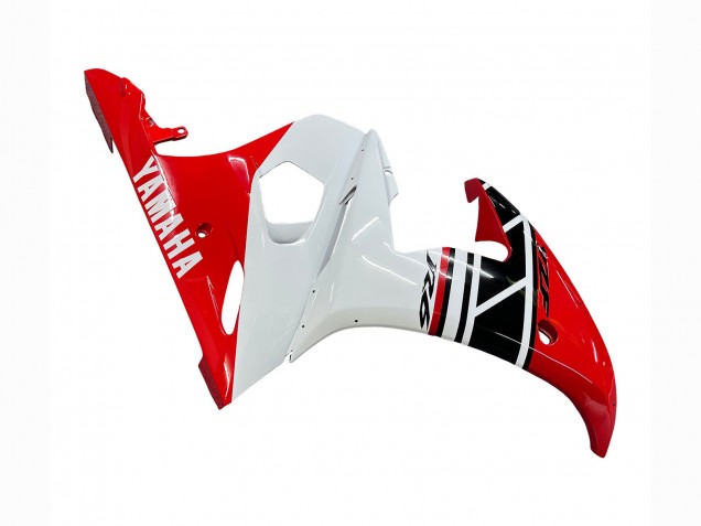 Carenados Moto Yamaha YZF R6S 2006-2009 - Rojo Blanco Negro Fábrica