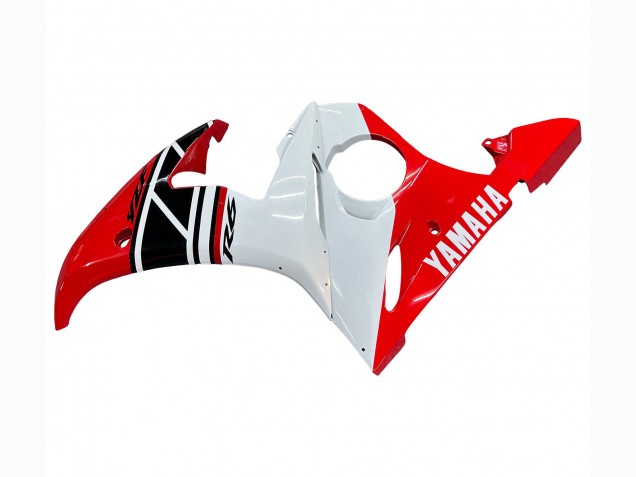 Carenados Moto Yamaha YZF R6S 2006-2009 - Rojo Blanco Negro Fábrica