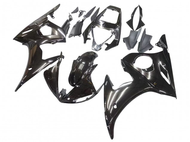 Carenados Moto Yamaha YZF R6 2003-2004 - Negro Brillante Fábrica