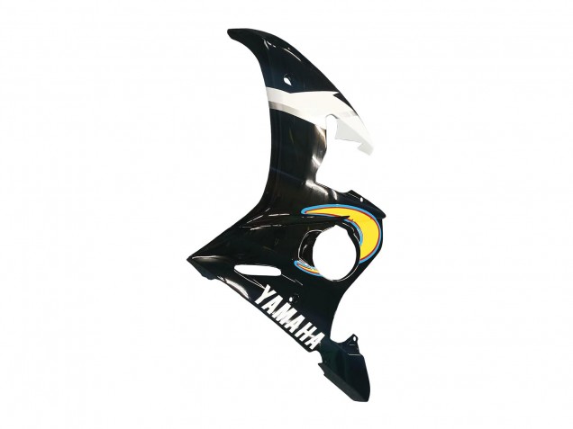 Carenados Moto Yamaha YZF 600 R6 2005 - Negro Amarillo Rojo 46 Fábrica