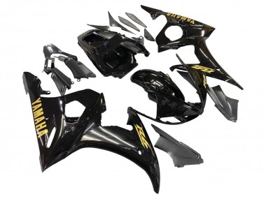 Carenados Moto Yamaha YZF 600 R6 2005 - Negro Oro Fábrica