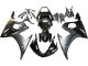 Carenados Moto Yamaha YZF 600 R6 2005 - Negro Brillante Negro Mate Oro Fábrica