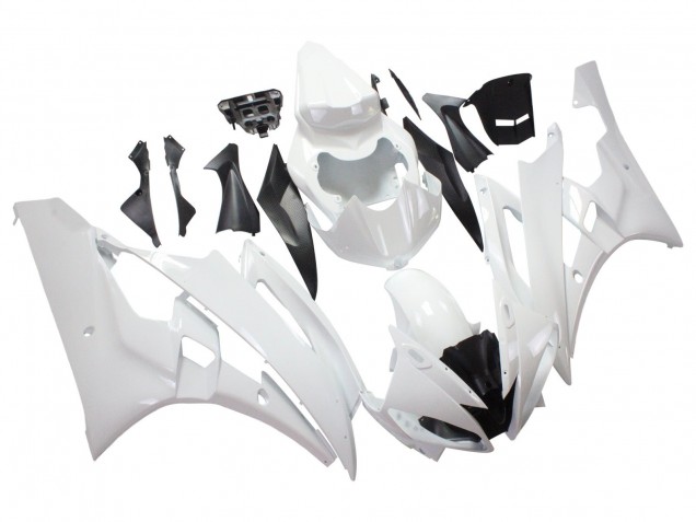 Carenados Moto Yamaha YZF 600 R6 2006-2007 - Blanco Fábrica
