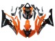 Carenados Moto Yamaha YZF 600 R6 2008-2016 - Naranja Negro Fábrica