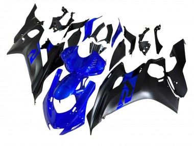 Carenados Moto Yamaha YZF 600 R6 2017-2023 - Azul Negro Mate Fábrica