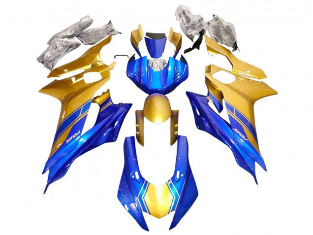 Carenados Moto Yamaha YZF 600 R6 2017-2023 - Oro Azul Fábrica